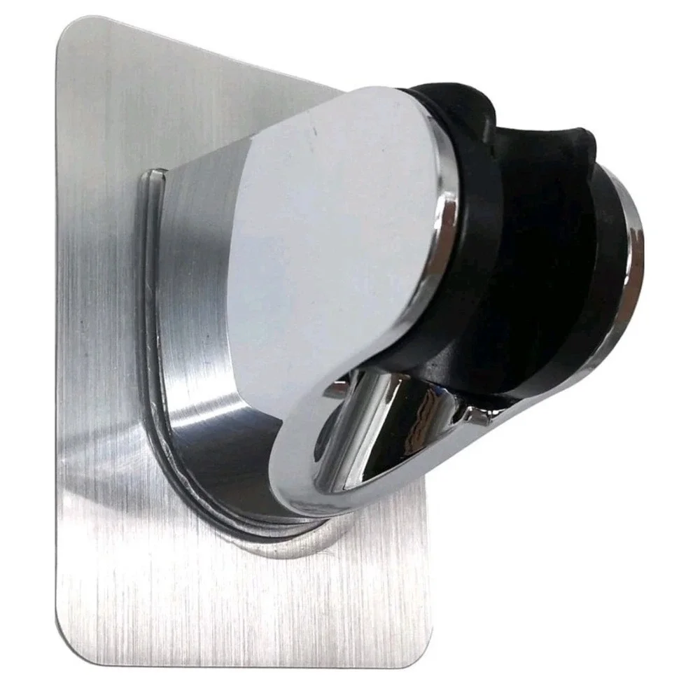 Shower Head Holder w Strong Adhesive - Waterproof Wall Mount For‎ Bathroom